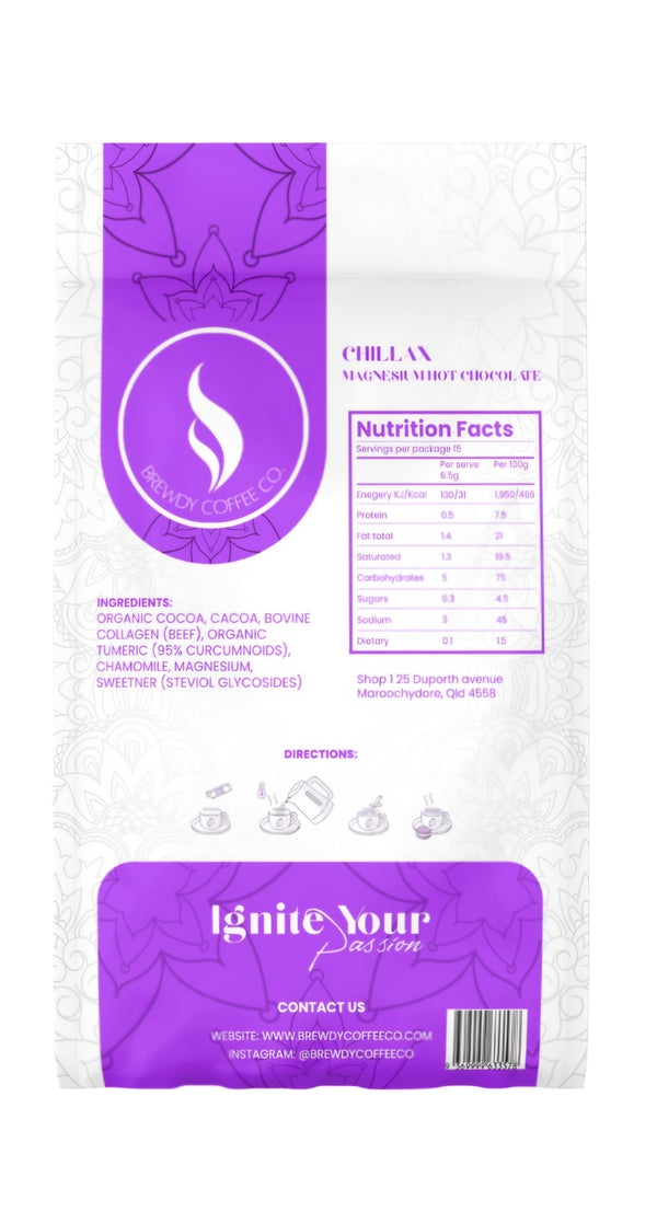 CHILLAX MAGNESIUM HOT CHOCOLATE