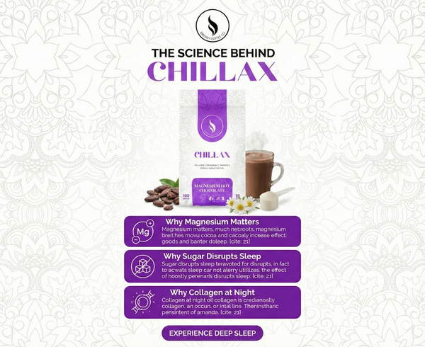 CHILLAX | Magnesium Hot Chocolate with Collagen & Chamomile