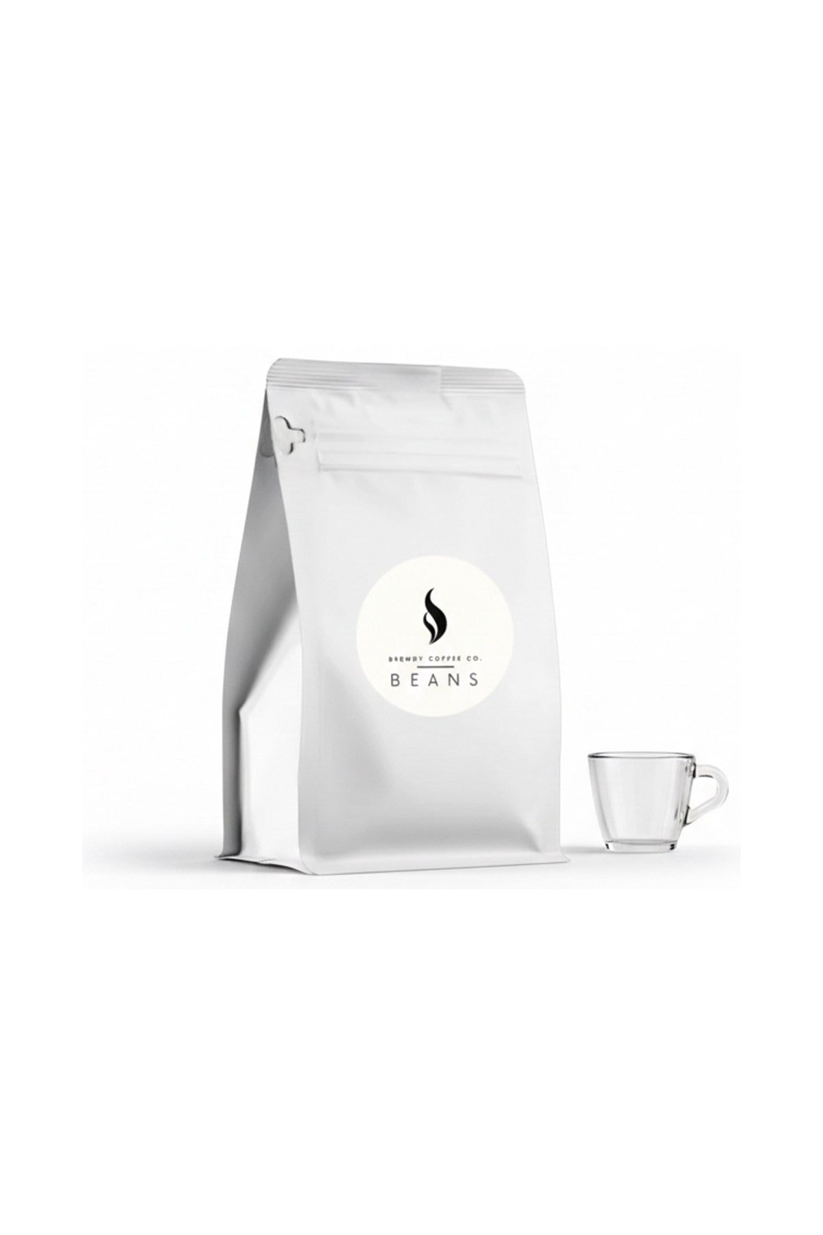 Organic Coffee Beans, single origin coffee beans 500g, Brewdy Coffee Co, front of pack on white background